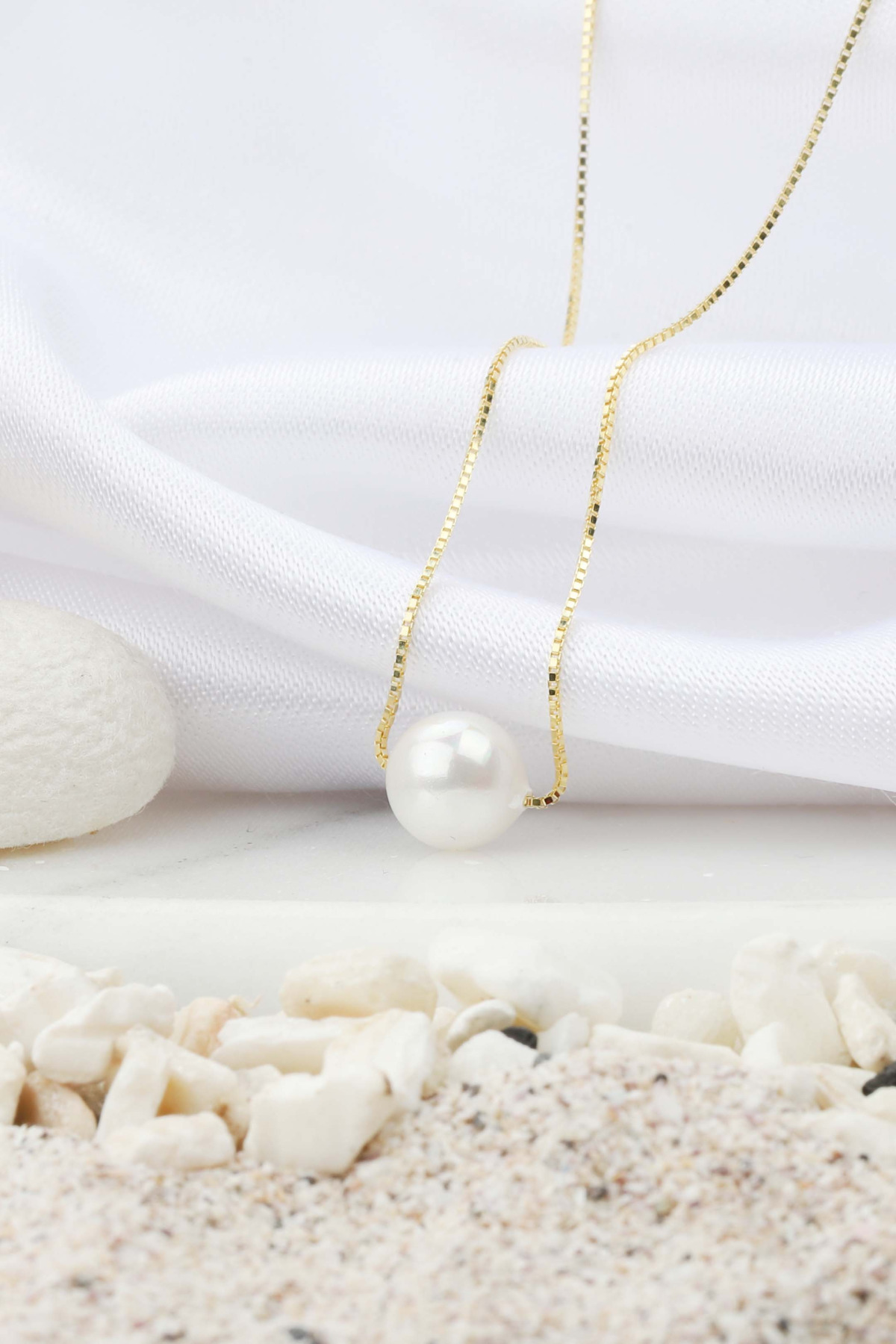 Pearl | 925 Sterling Silver Necklace